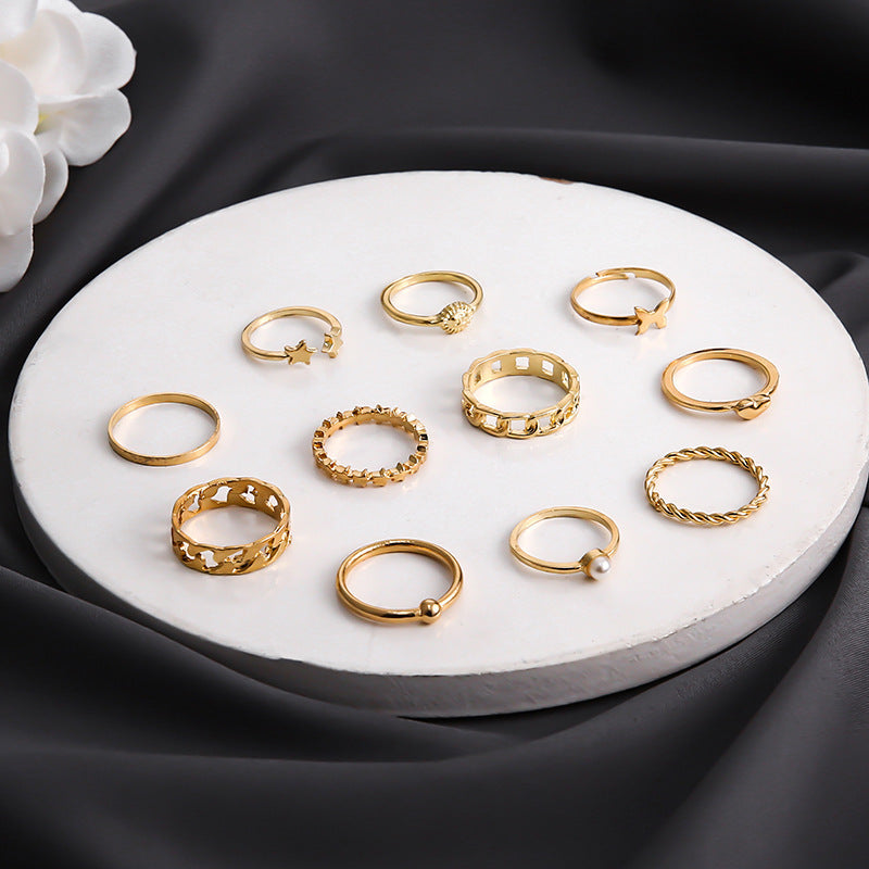 Beautiful Pearl Ring with Unique Style