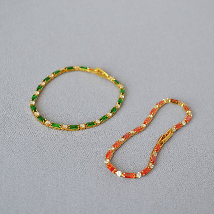 Vintage Handmade Gold Bracelet