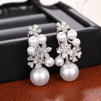 Delicate Artisan Pearl Earring