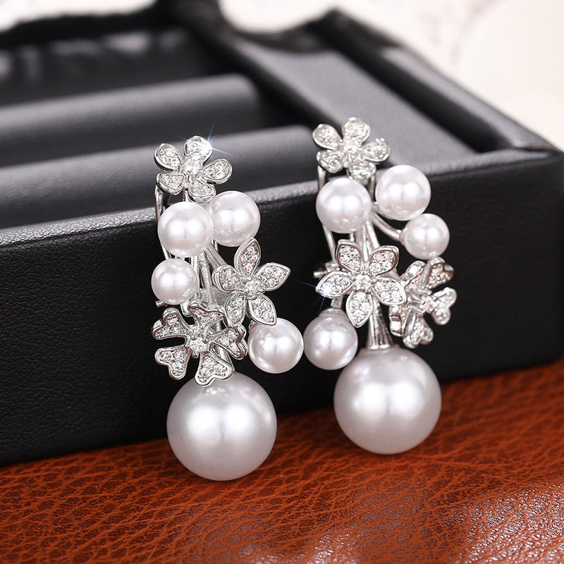 Delicate Artisan Pearl Earring