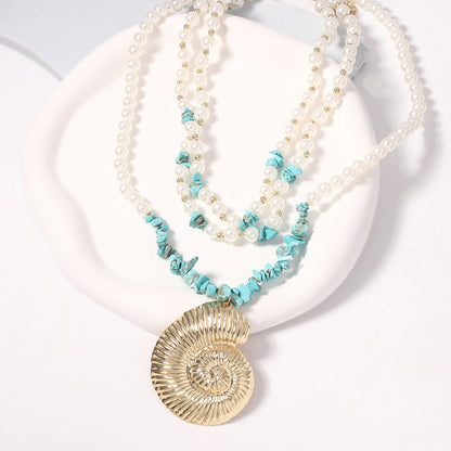 Delicate Artisan Pearl Necklace