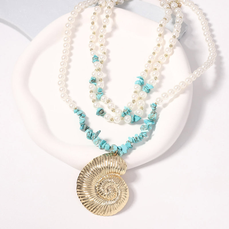 Delicate Artisan Pearl Necklace