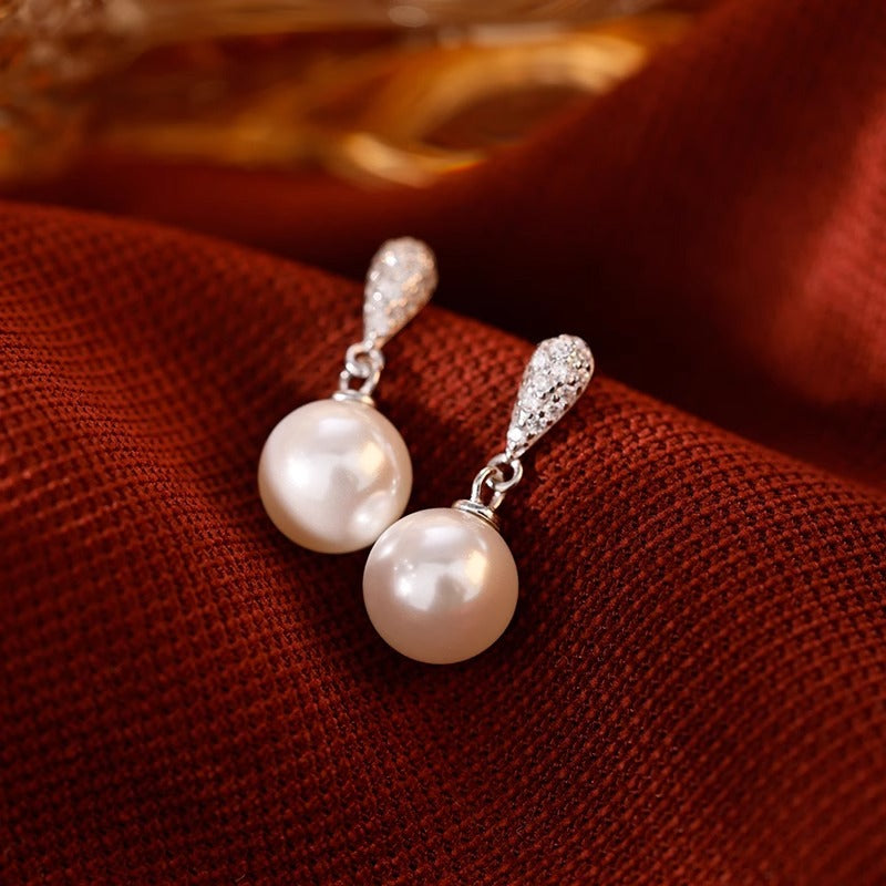 Delicate Artisan Pearl Earring