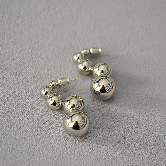 Classic Silver Earring with Timeless Appeal