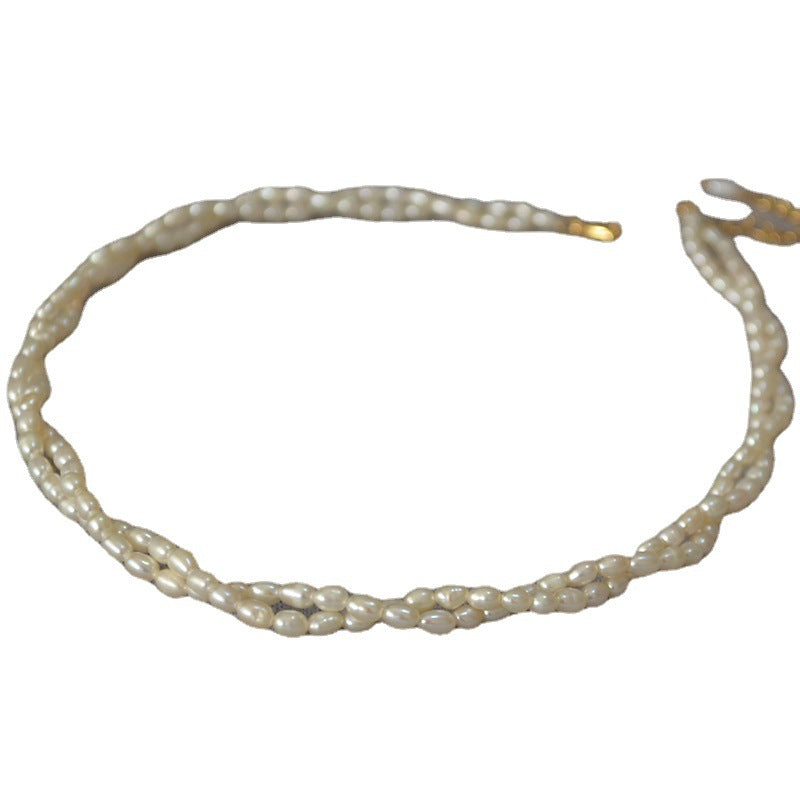 Delicate Artisan Pearl Necklace