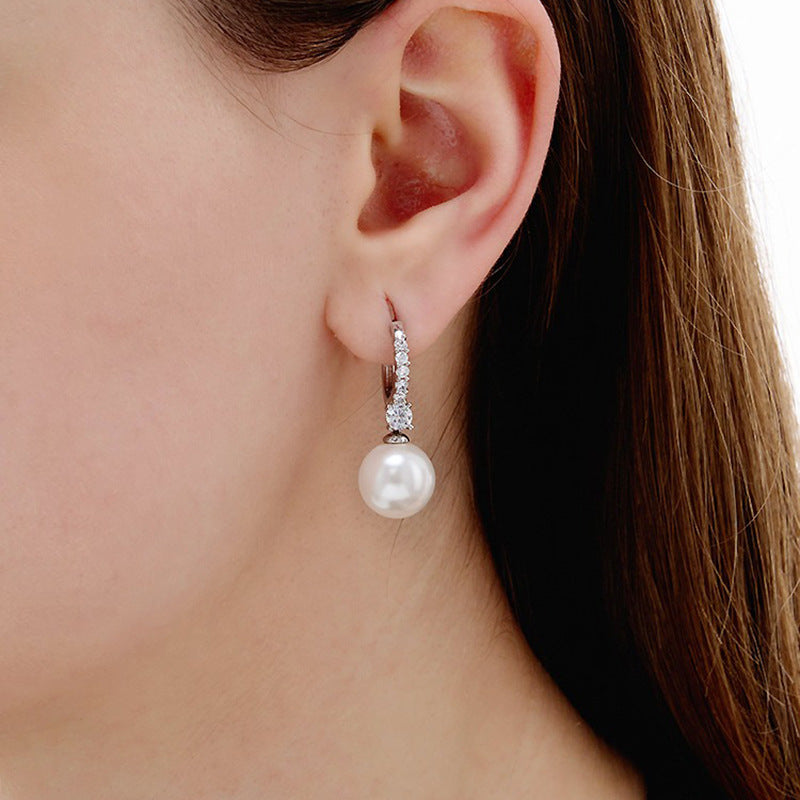Delicate Artisan Pearl Earring