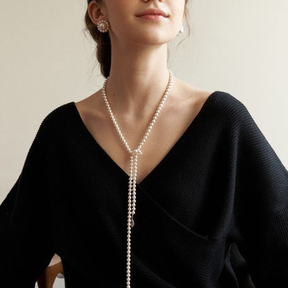 Vintage Handmade Pearl Necklace
