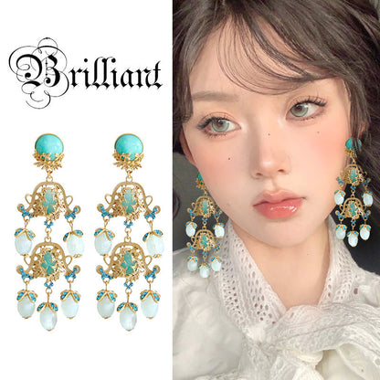 Delicate Artisan Pearl Earring