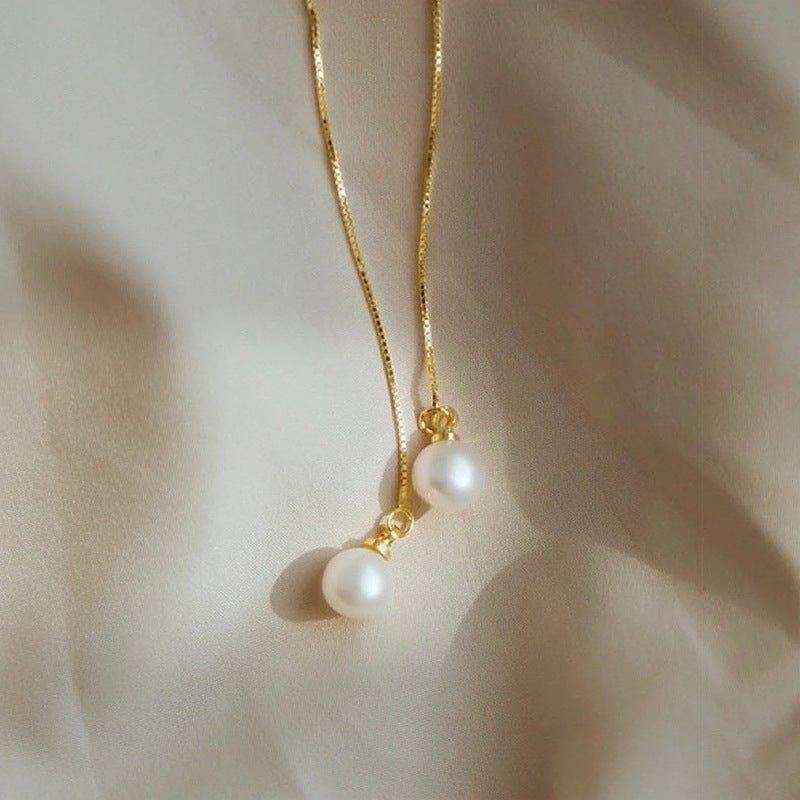 Delicate Artisan Pearl Earring