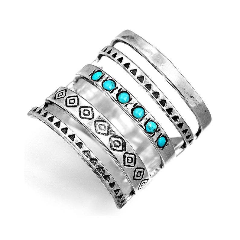 Beautiful Silver Ring with Unique Style