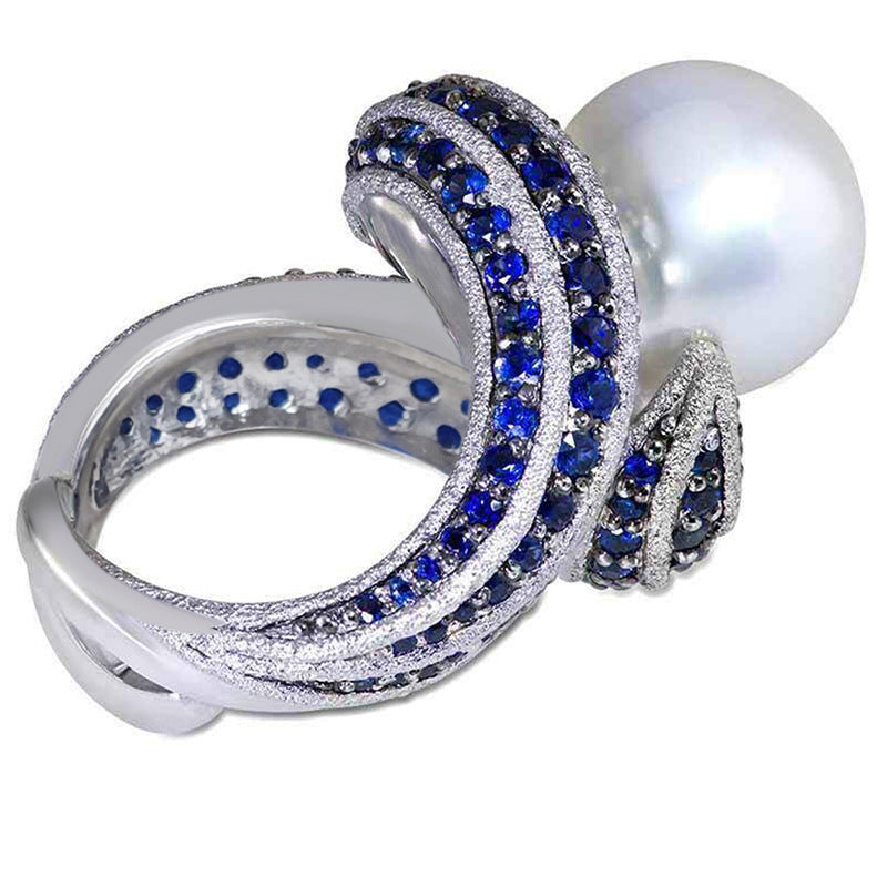 Romantic Pearl Ring for Special Moments