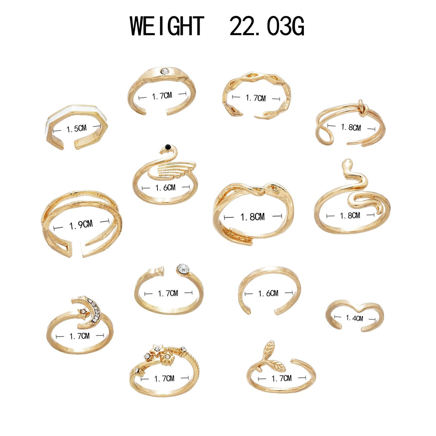 Delicate Artisan Gold Ring