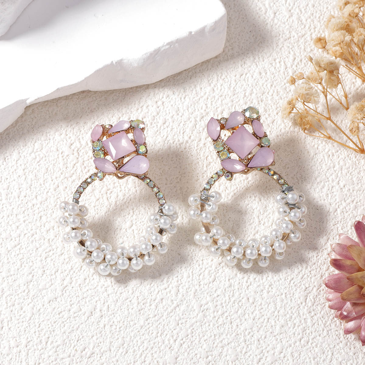 Delicate Artisan Pearl Set