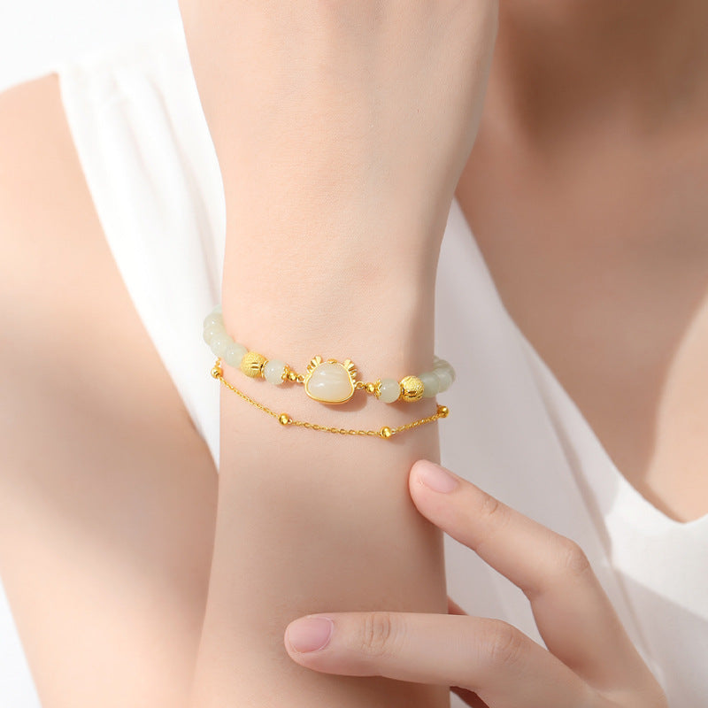 Beautiful Gold Bracelet with Unique Style