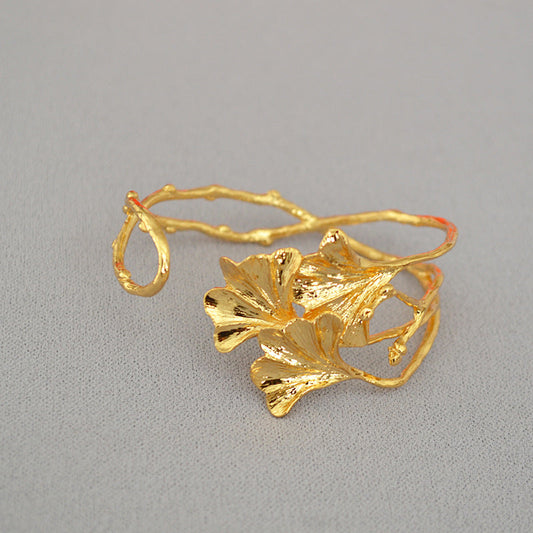 Vintage Handmade Gold Bracelet