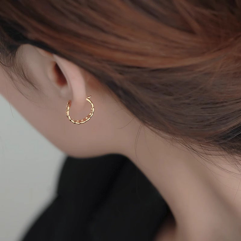 Beautiful Gold Earring with Unique Style