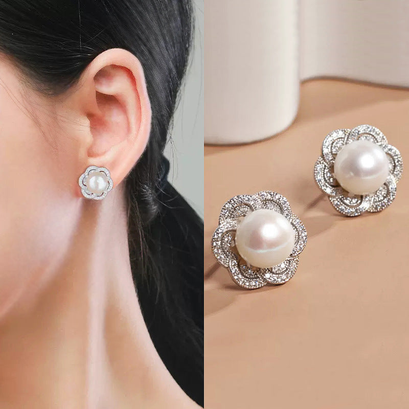 Vintage Handmade Pearl Earring