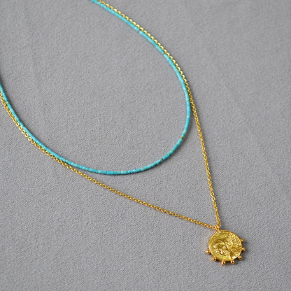 Beautiful Gold Necklace with Unique Style
