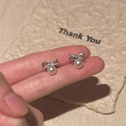 Delicate Artisan Pearl Earring