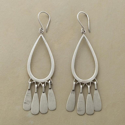 Vintage Handmade Silver Earring
