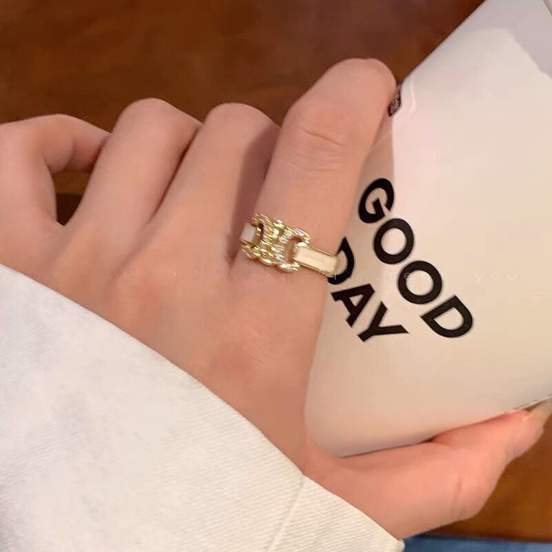 Beautiful Gold Ring with Unique Style