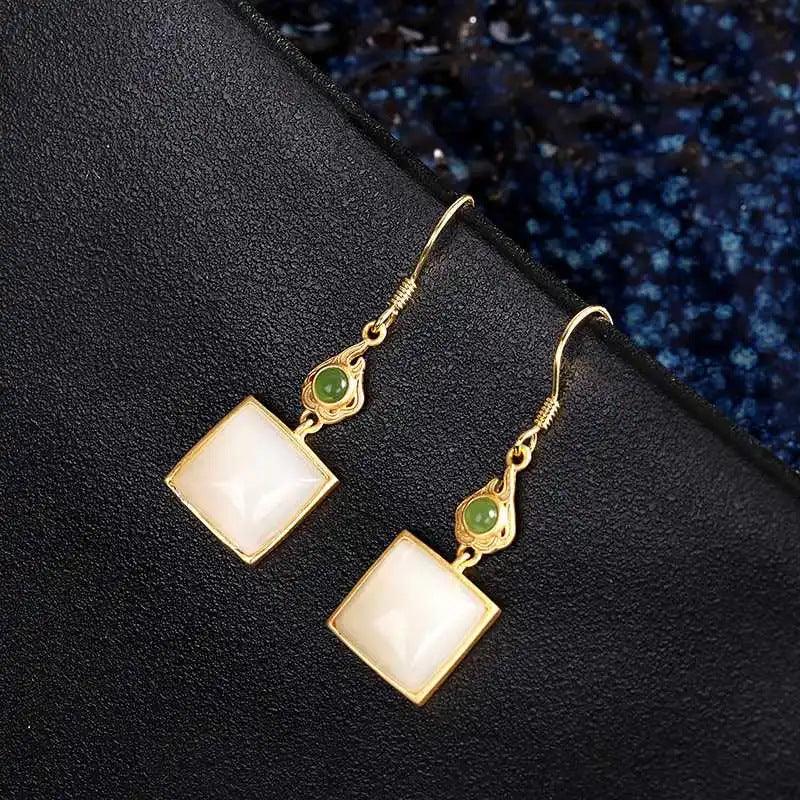 Vintage Handmade Gold Earring