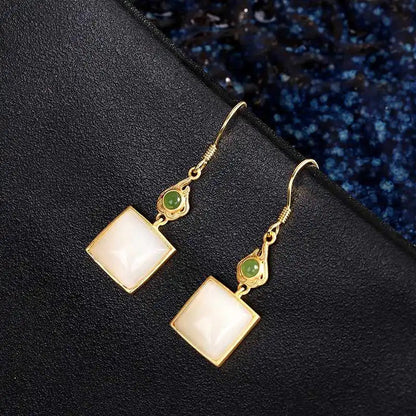 Vintage Handmade Gold Earring