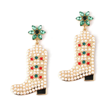 Delicate Artisan Pearl Earring