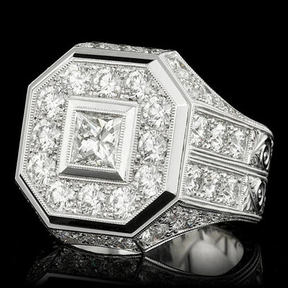 Romantic Silver Ring for Special Moments