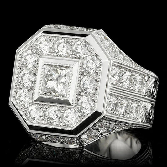 Romantic Silver Ring for Special Moments