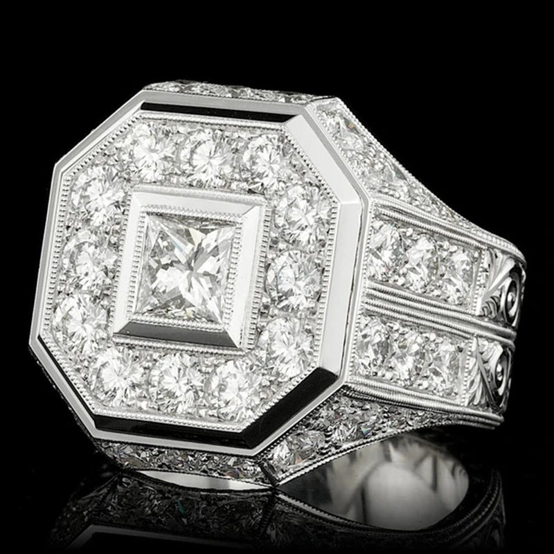 Romantic Silver Ring for Special Moments