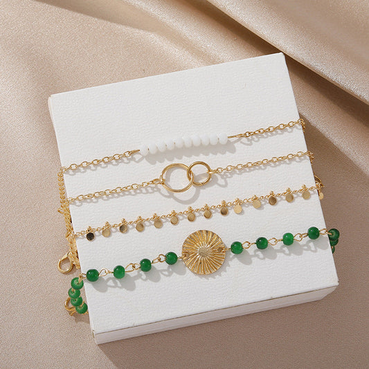 Vintage Handmade Gold Set