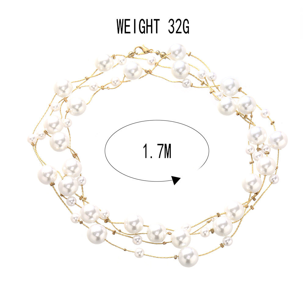 Delicate Artisan Pearl Necklace