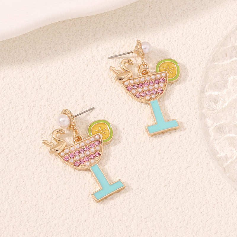 Delicate Artisan Pearl Earring