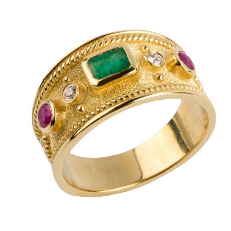 Beautiful Gold Ring with Unique Style