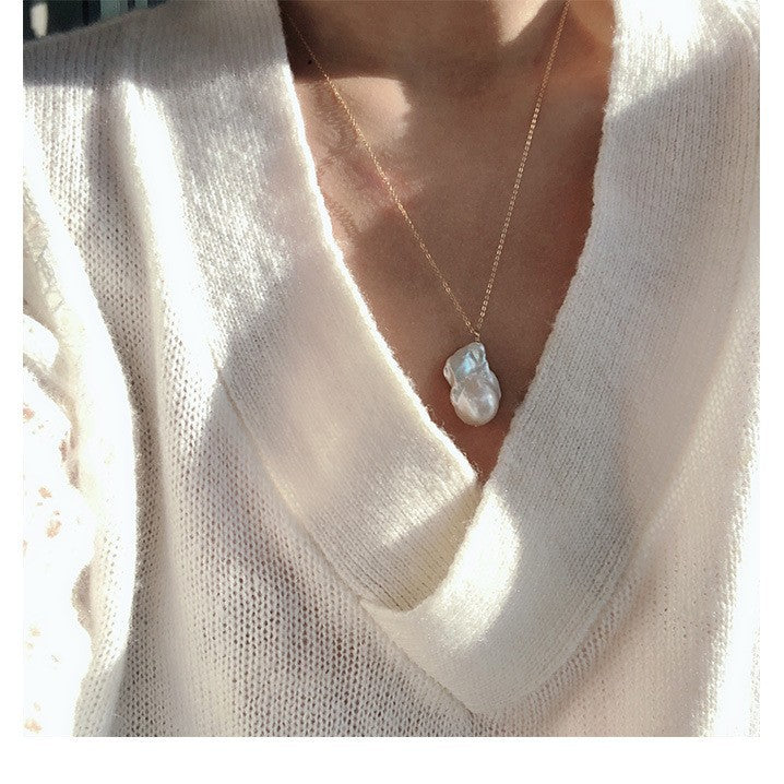 Vintage Handmade Pearl Necklace