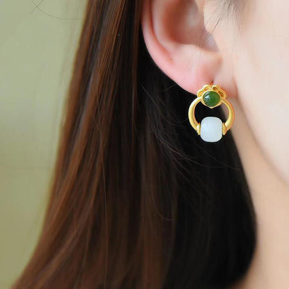 Classic Silver Earring with Timeless Appeal