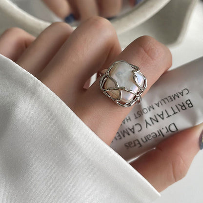 Vintage Handmade Pearl Ring