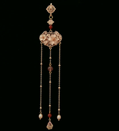Delicate Artisan Pearl Pendant