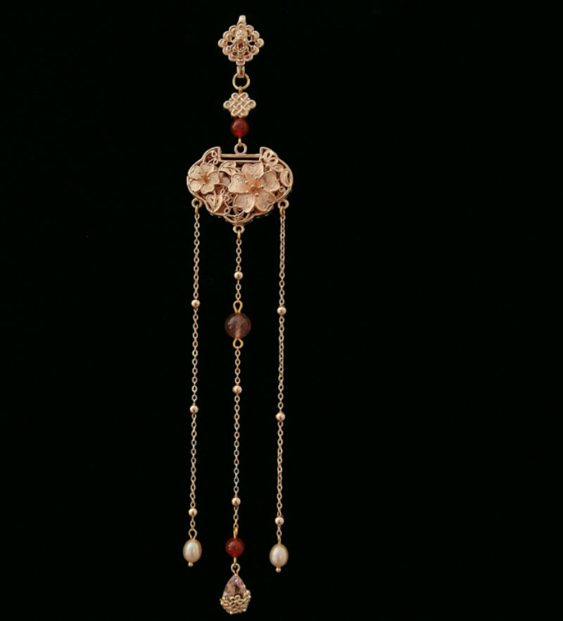 Delicate Artisan Pearl Pendant