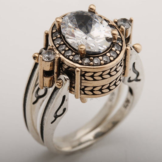 Romantic Silver Ring for Special Moments