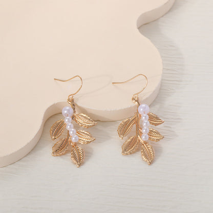 Delicate Artisan Pearl Earring