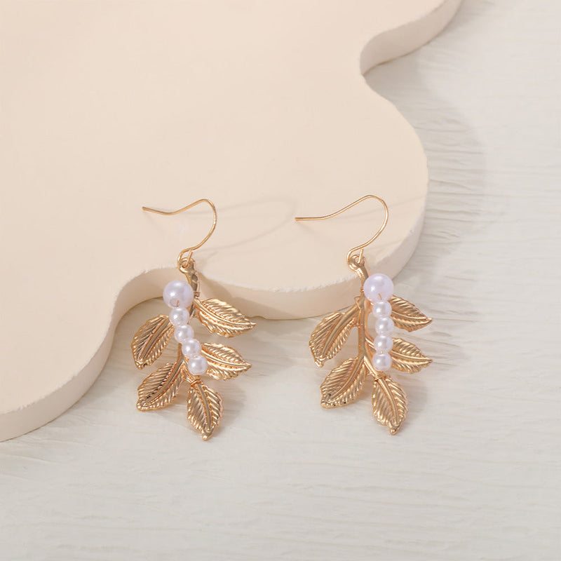Delicate Artisan Pearl Earring