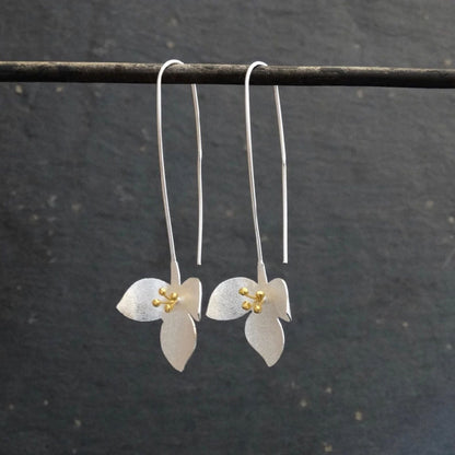 Delicate Artisan Silver Earring