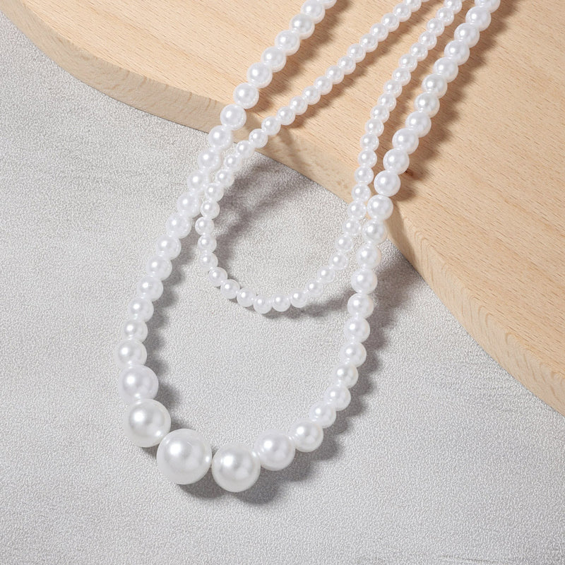 Vintage Handmade Pearl Necklace