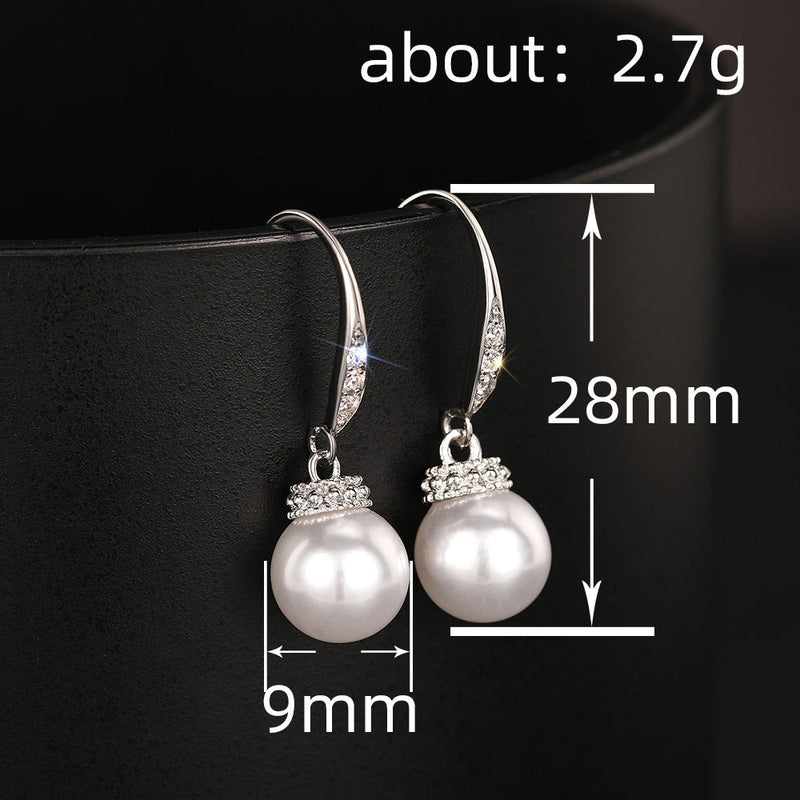Romantic Pearl Earring for Special Moments
