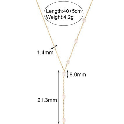 Classic Pearl Necklace with Timeless Appeal