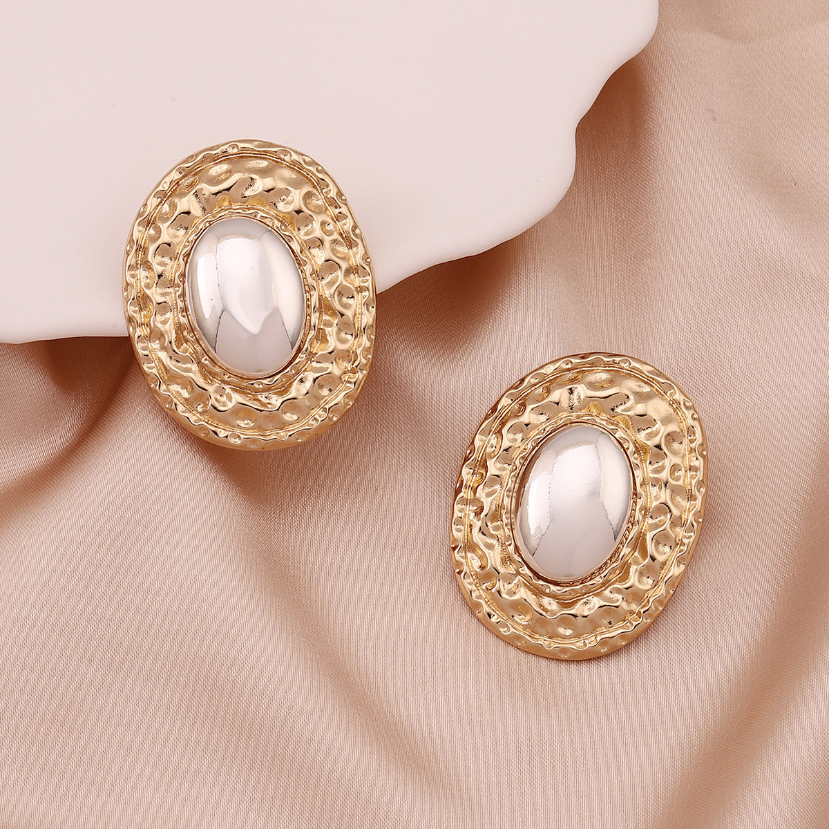 Delicate Artisan Pearl Earring