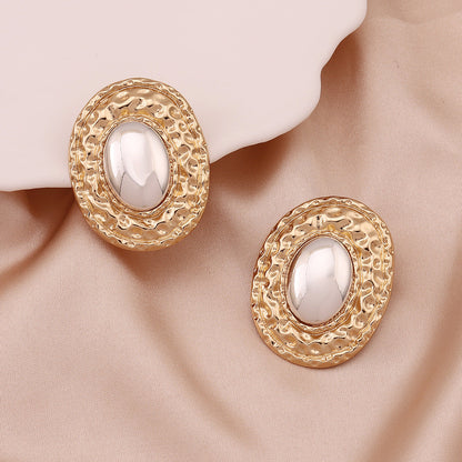 Delicate Artisan Pearl Earring