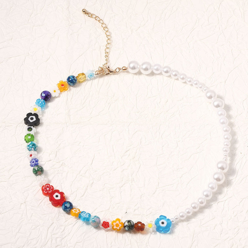 Delicate Artisan Pearl Necklace